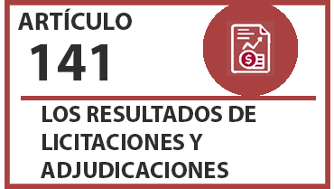 Los Resultados de Licitaciones y Adjudicaciones