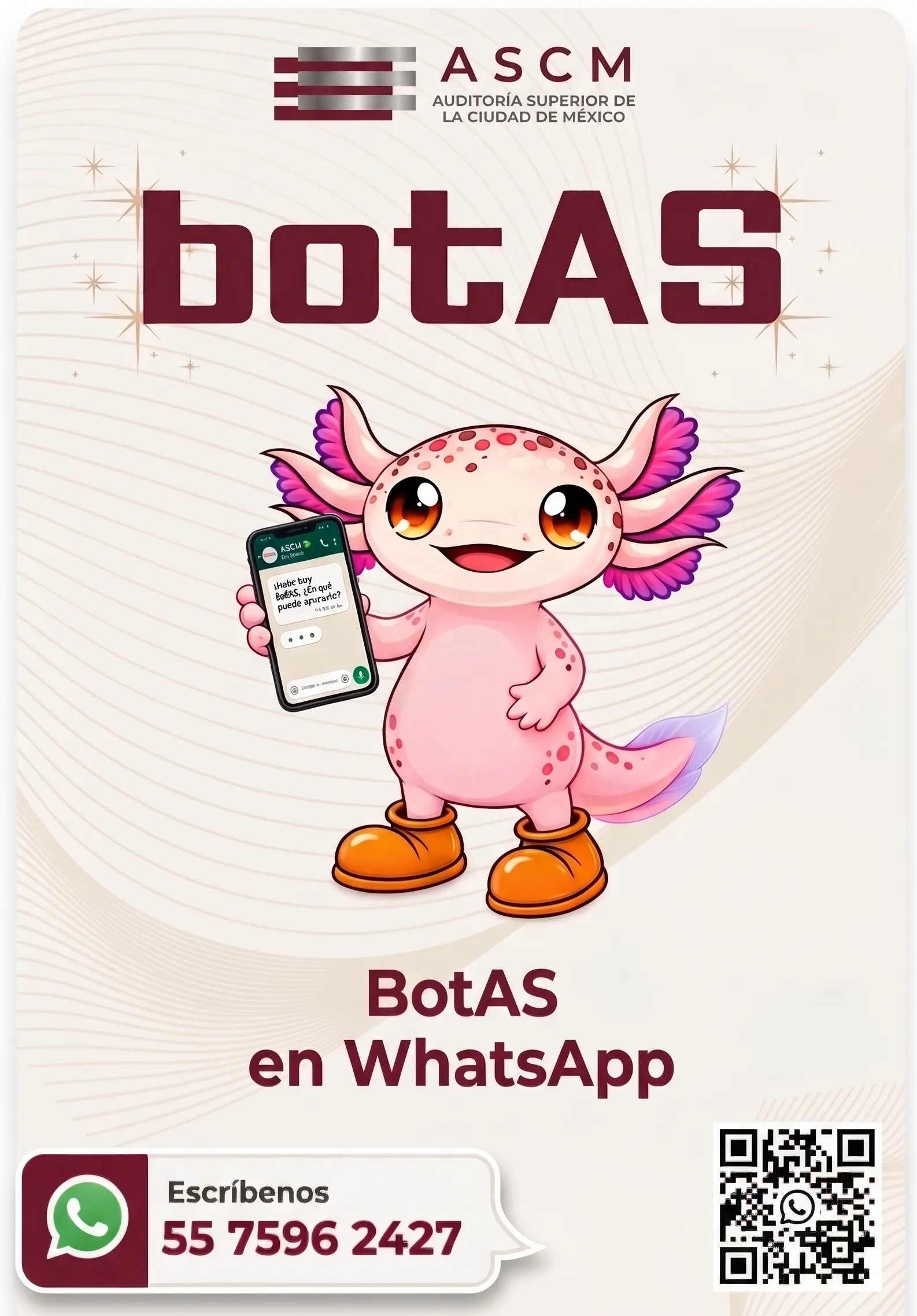 BotAS en WhatsApp