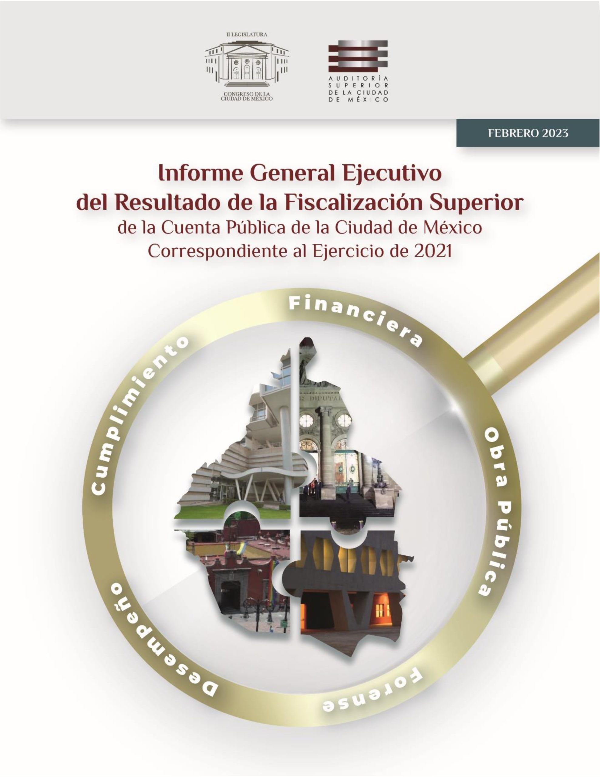 Portada del Informe General Ejecutivo 2021