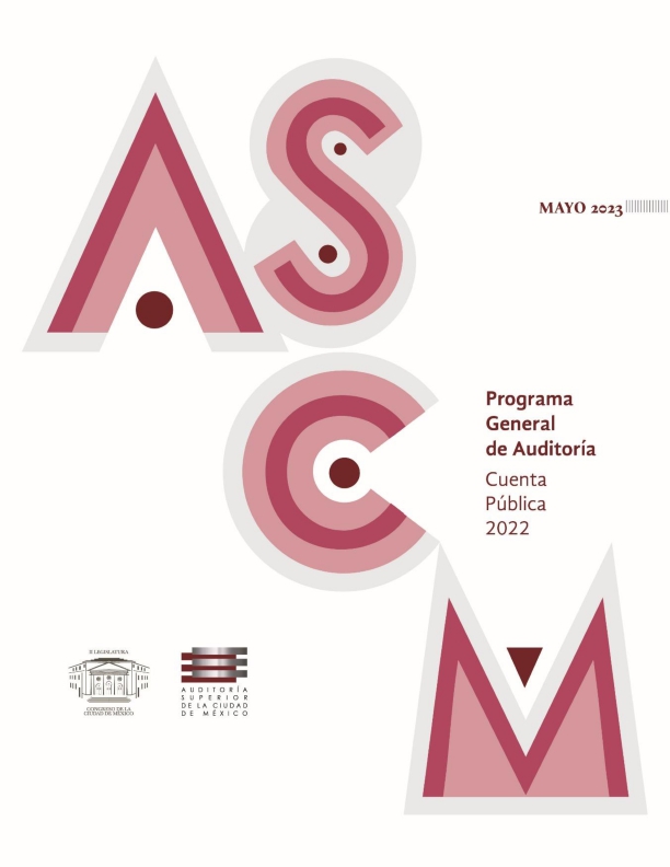 Portada del Programa General de Auditoría 2022