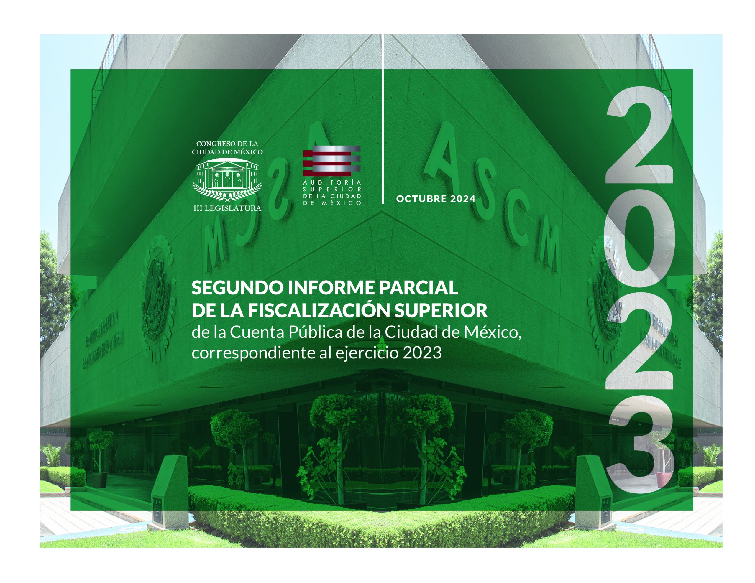 Portada del Segundo Informe Parcial 2023